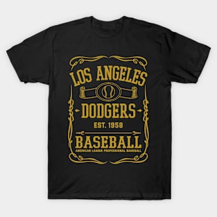 Vintage Dodgers American Baseball T-Shirt